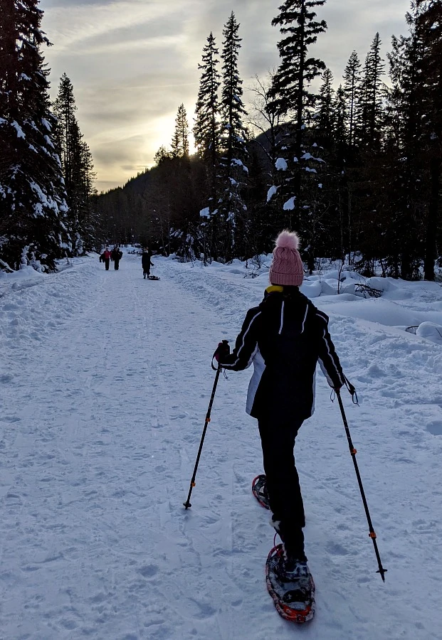 Snowshoeing at Mt Hood