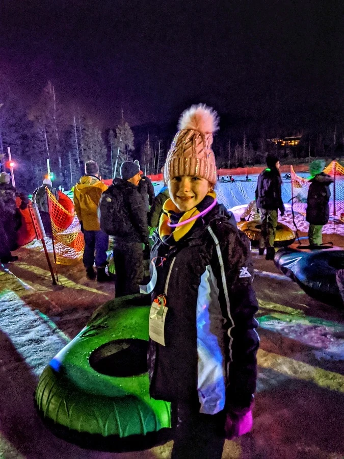 Mt Hood Night Tubing