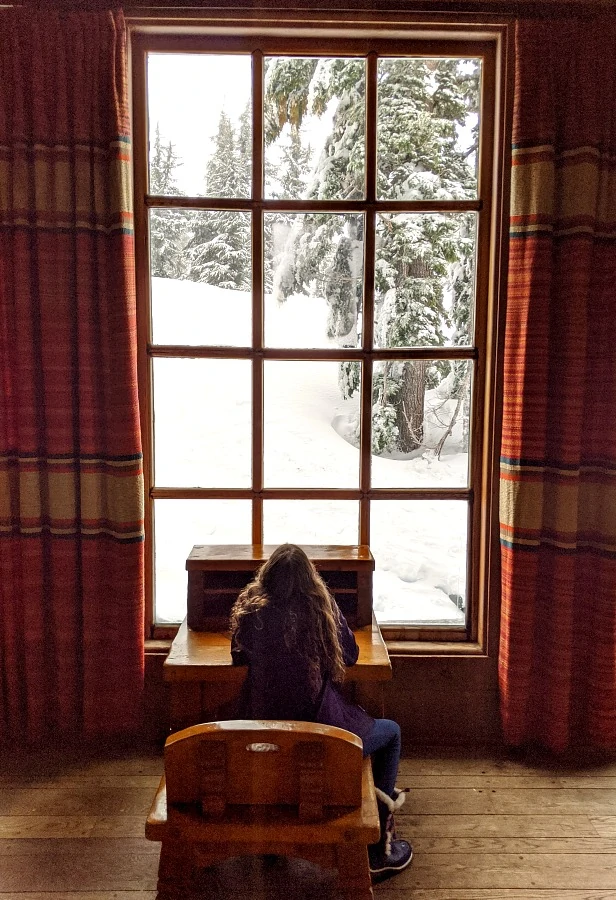 Mt Hood Timberline Lodge View