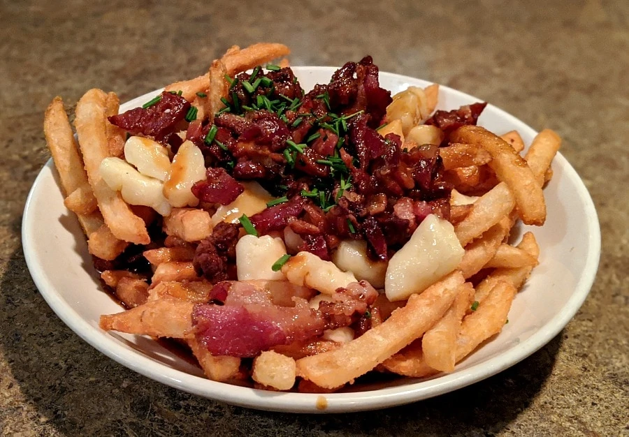 Poutine Fries at Mt Hood Brewing Company