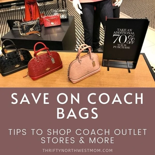 Coach Factory Outlet Sale – Up to 70% Off & FREE Shipping – Plus Tips to Save the Most on Coach Bags!!
