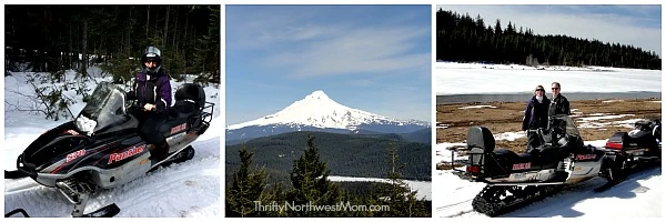 Mt Hood snowmobiling