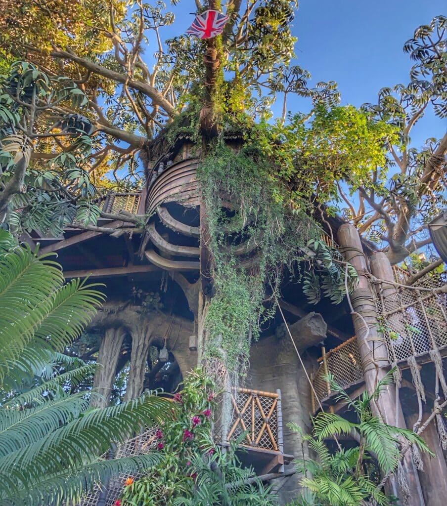 Tarzans treehouse Disneyland