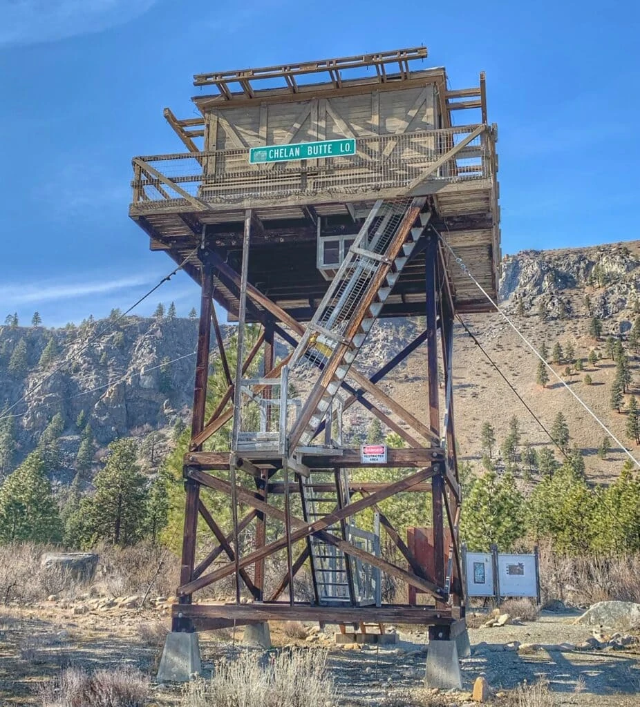 Fire Towers at Chelan Butte Trail