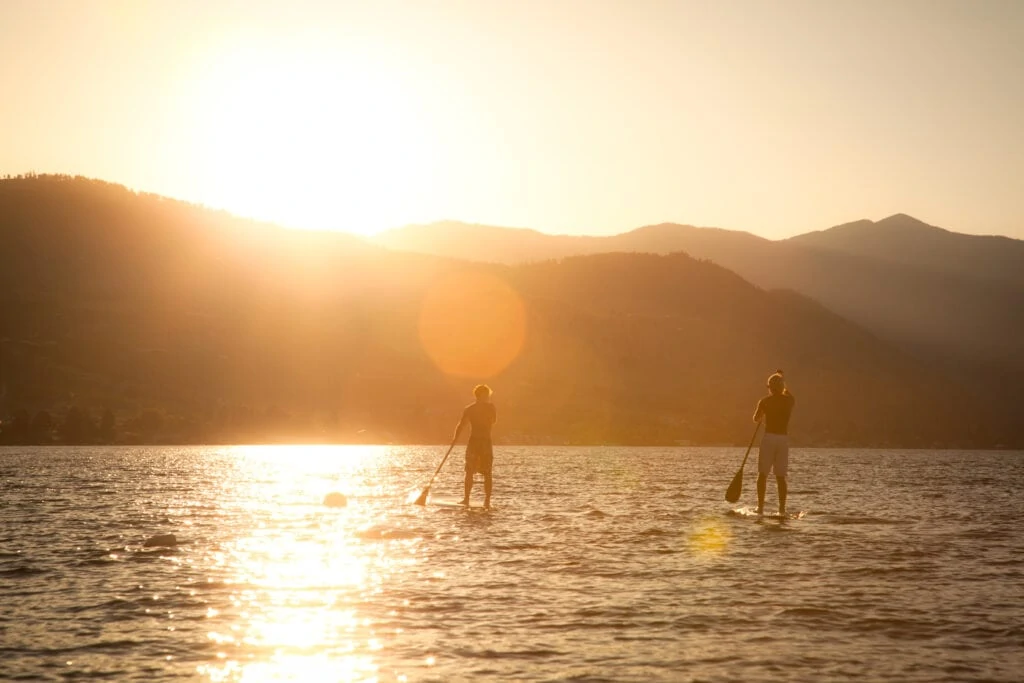 Stand Up Paddle Boarding at Lake Chelan