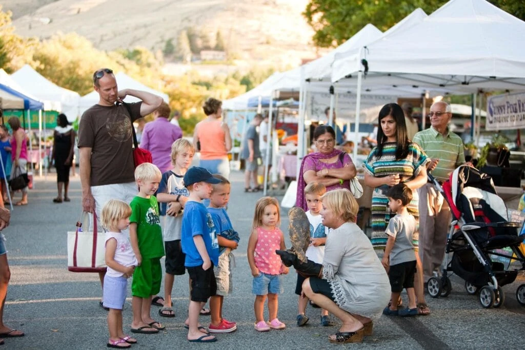 Farmers Market at Lake Chelan