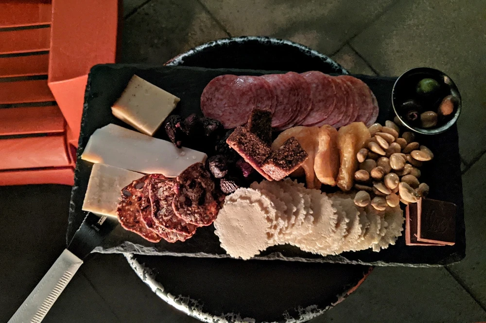 Meat & Cheese Platter at Wapato Point Cellars