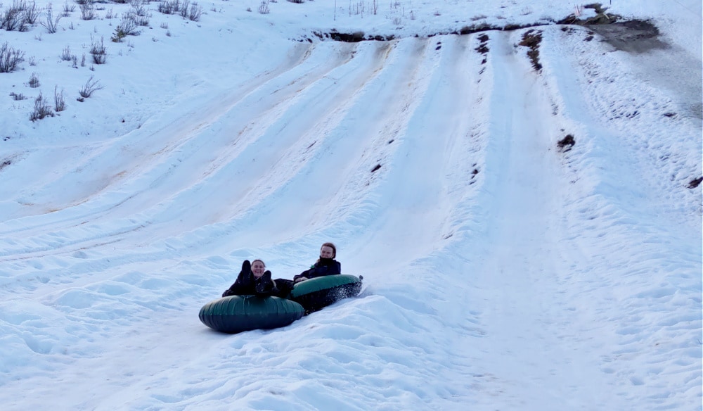 Tubing at Echo valley at Lake Chelan