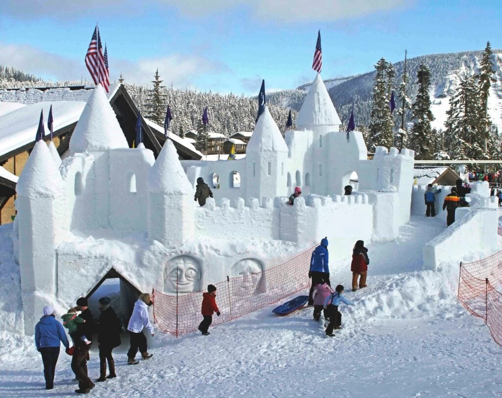 Ice Castle at Lake Chelan