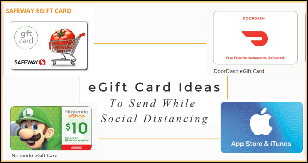 eGift Cards You Can Send Someone During Social Distancing
