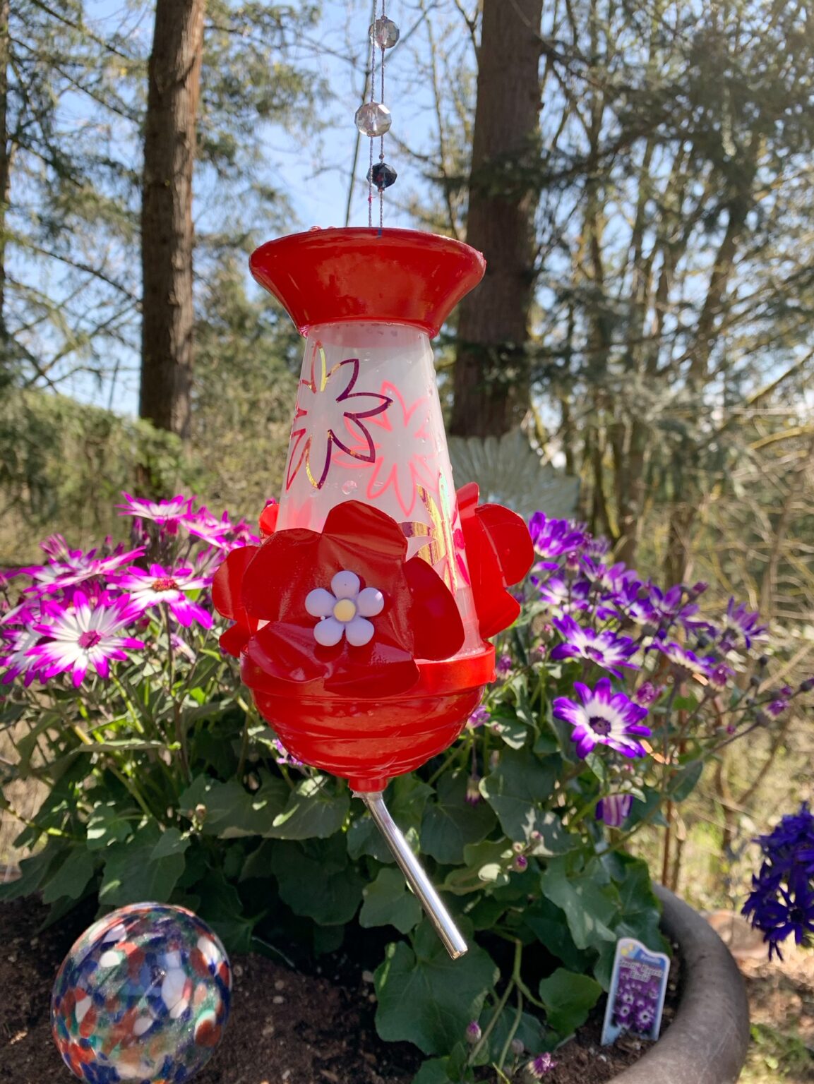 Homemade Hummingbird Feeder (With Items You May Have At Home