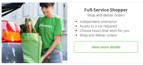 Instacart driver