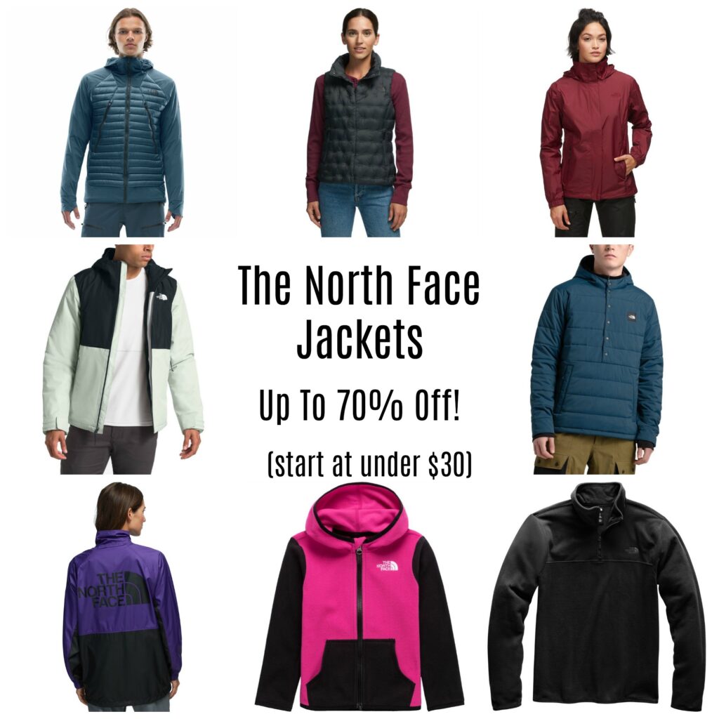 the north face 70 off