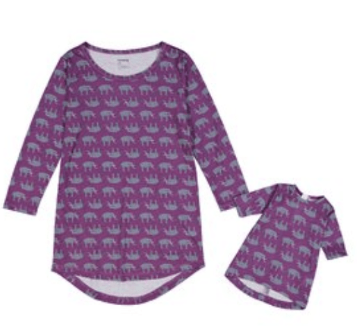 Matching Girl & Doll Nightgown