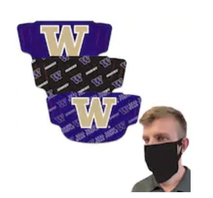 Washington Huskies Face Masks