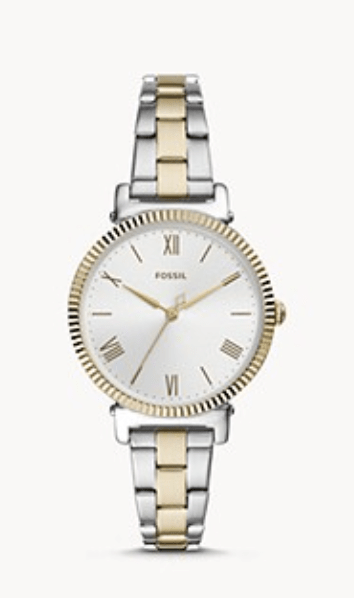 Fossil Two Tone Womens Watch