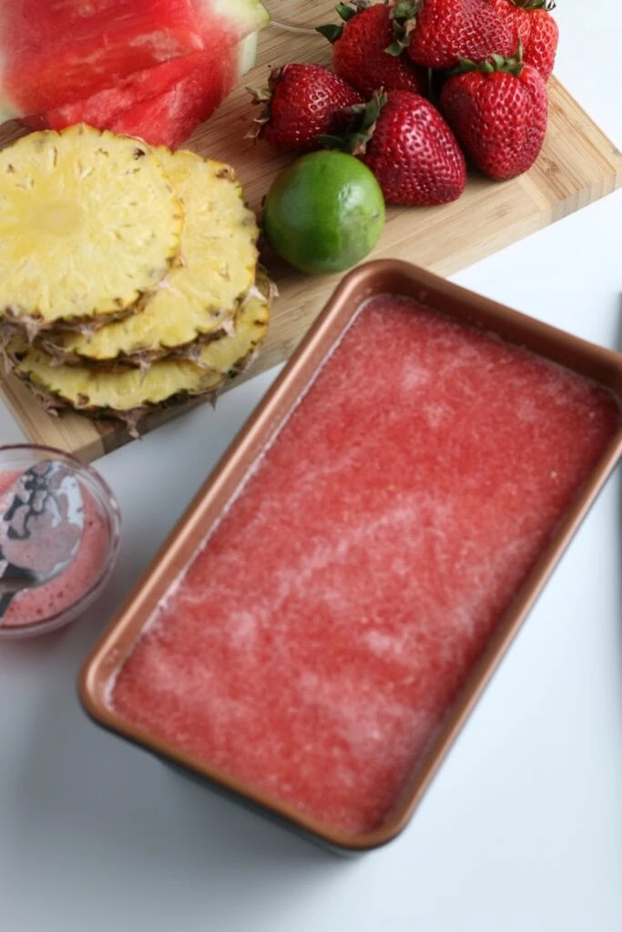 Watermelon Sorbet Frozen