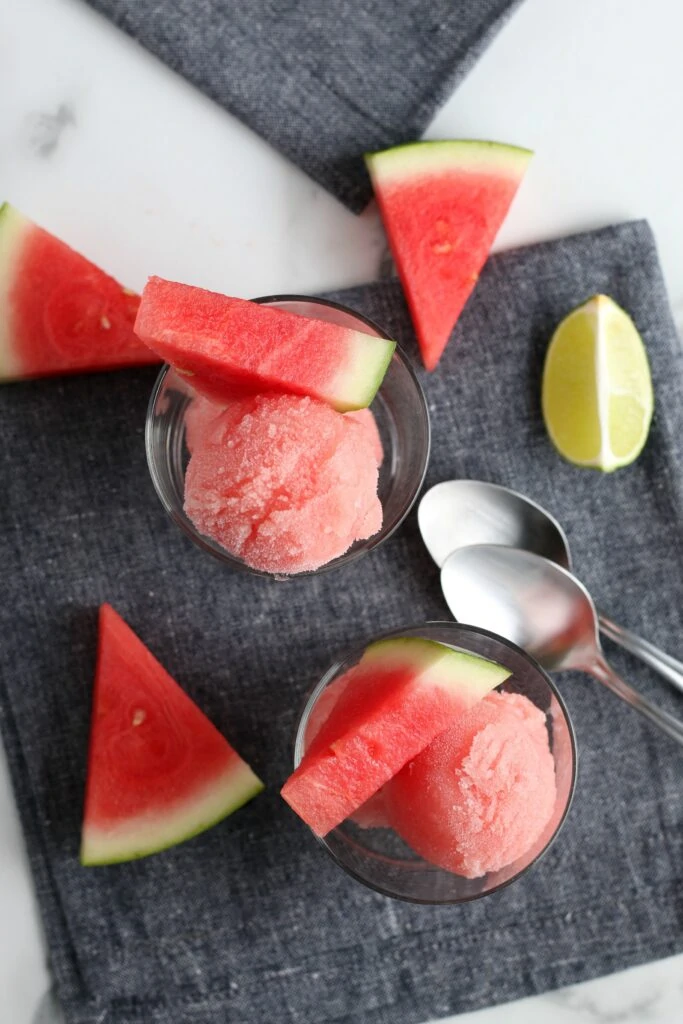 Watermelon Sorbet Recipe for Summertime