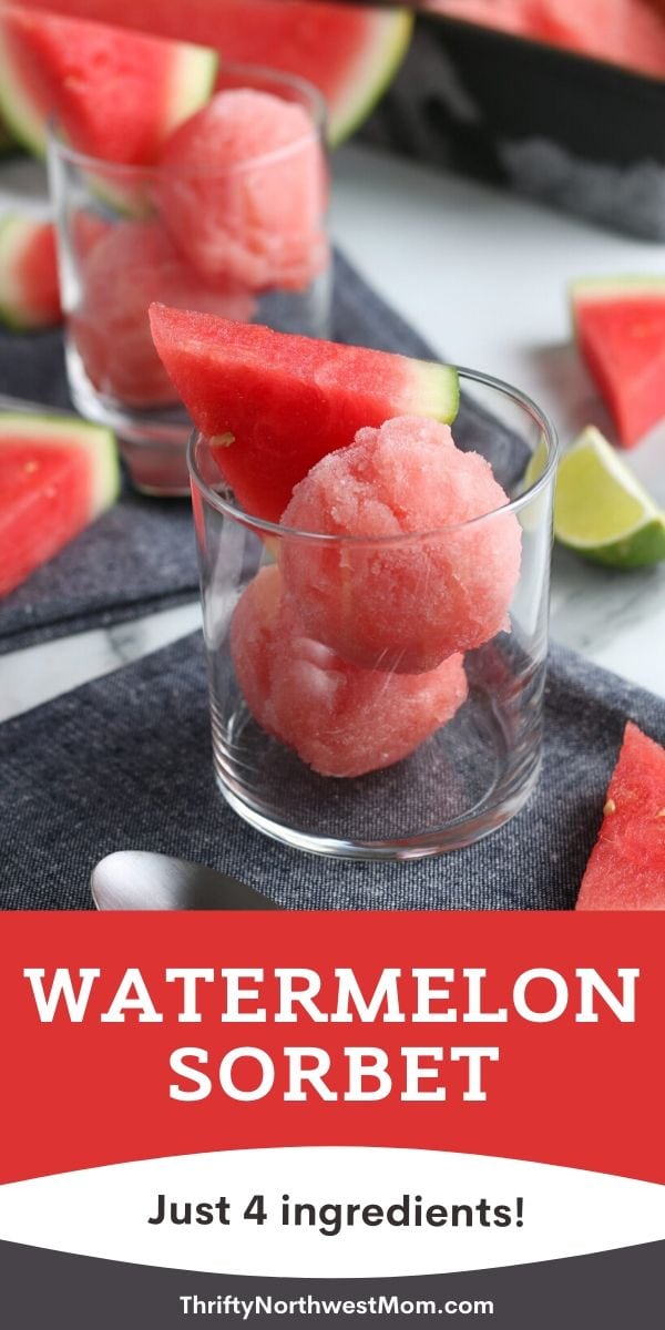 Watermelon Sorbet Recipe 