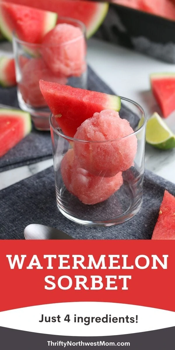 Watermelon Sorbet Recipe 