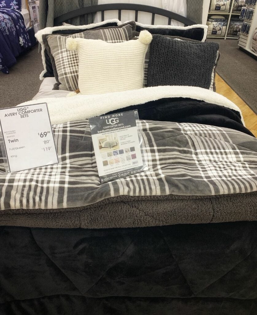 bed bath and beyond ugg duvet