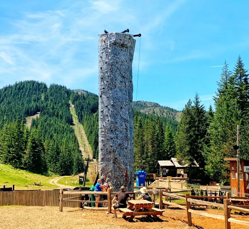 rock climbing Mt Hood