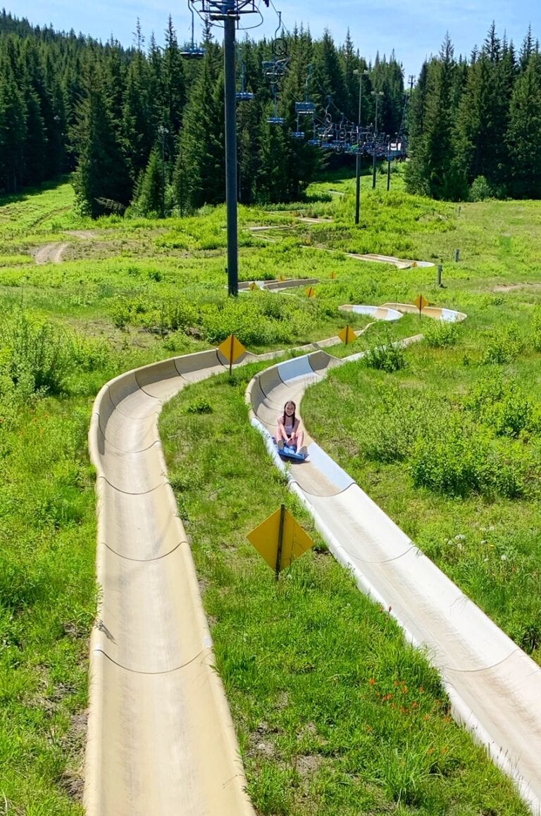 Adventure Park Ski Bowl Summer Fun at Mt. Hood OR.