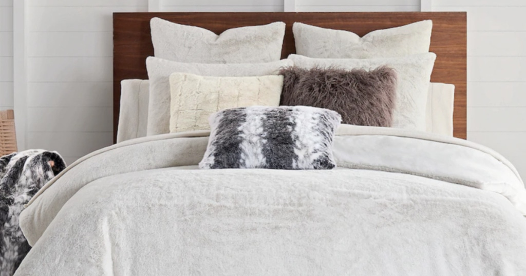 ugg bedding faux fur