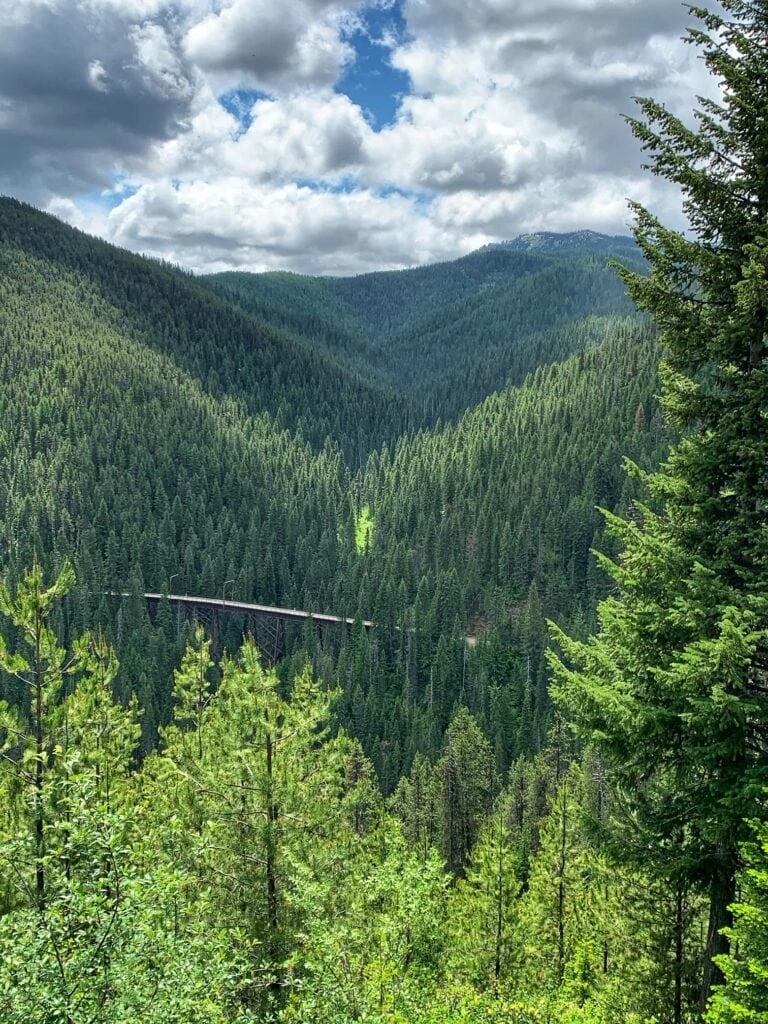 Views from Hiawatha Bike Trail