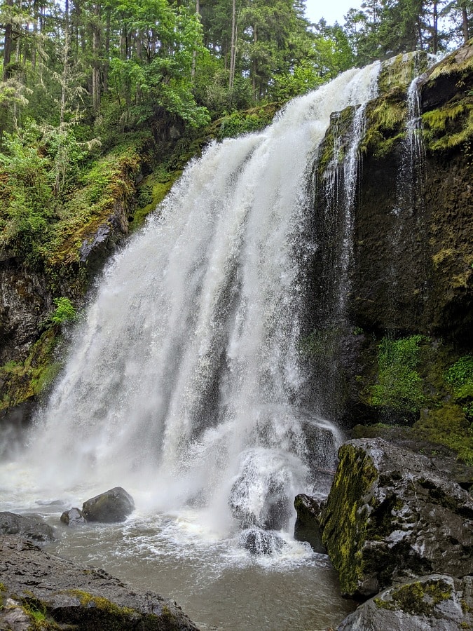 Little Mashel Falls Middle Falls