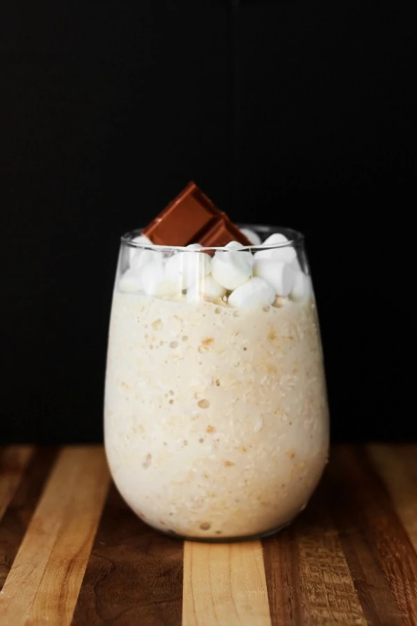 Smores Overnight Oats - Easy Delicious Recipe