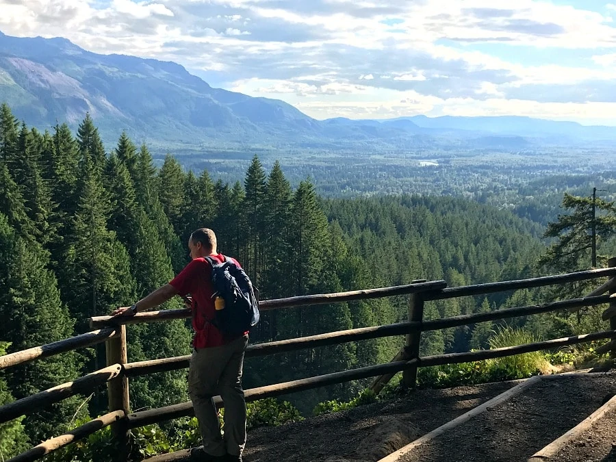 Viewpoint at Wallace Falls