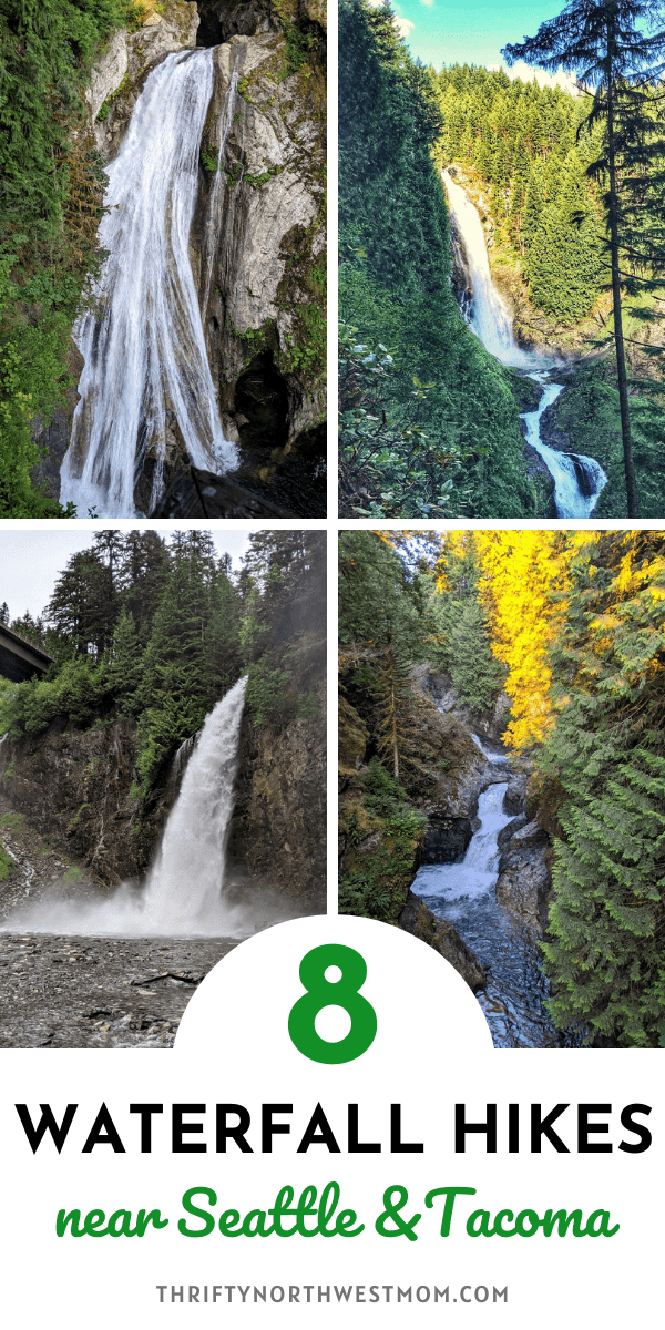 waterfall hikes in seattle & tacoma