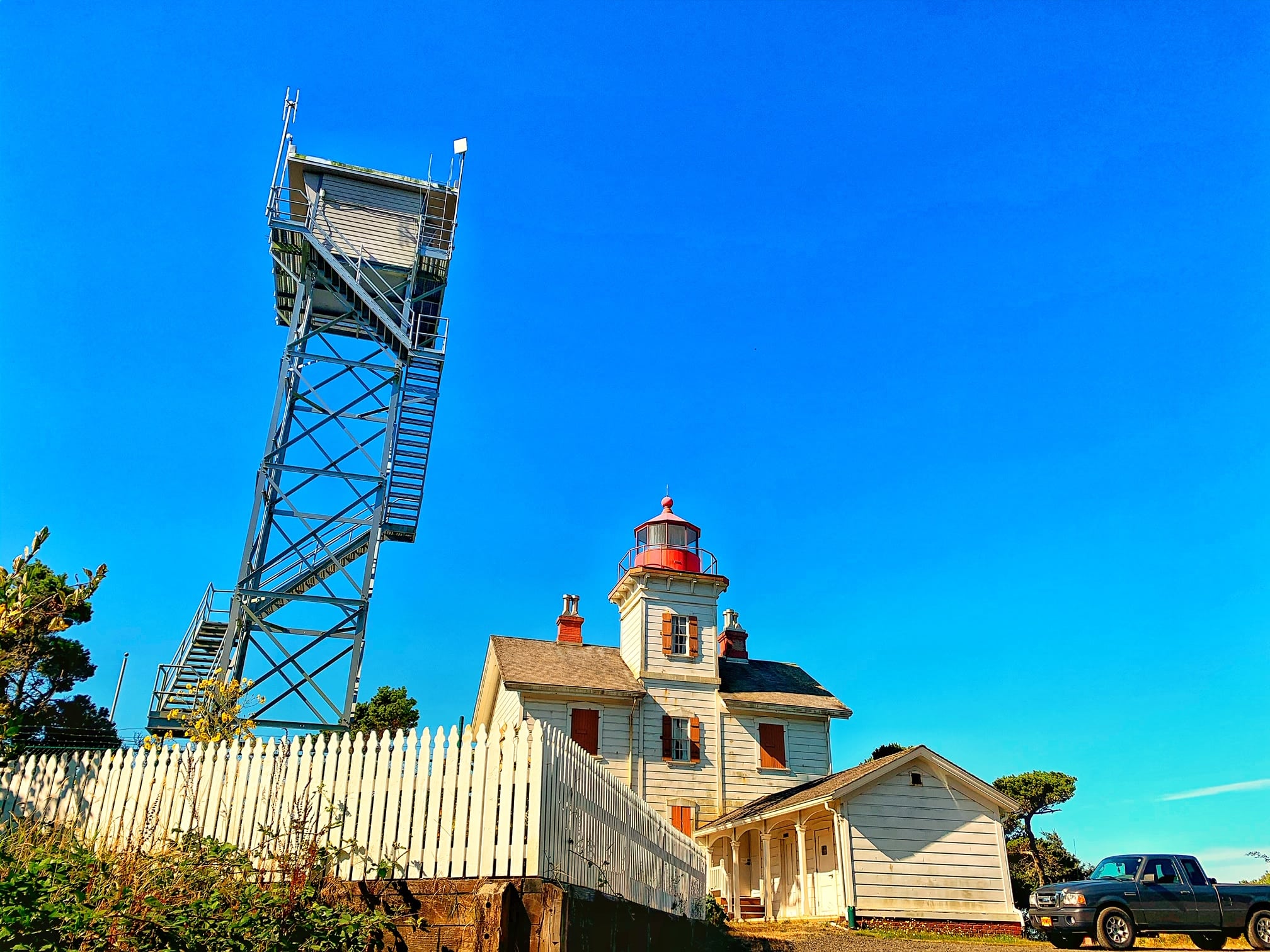 Lighthouse in Newport Oregon