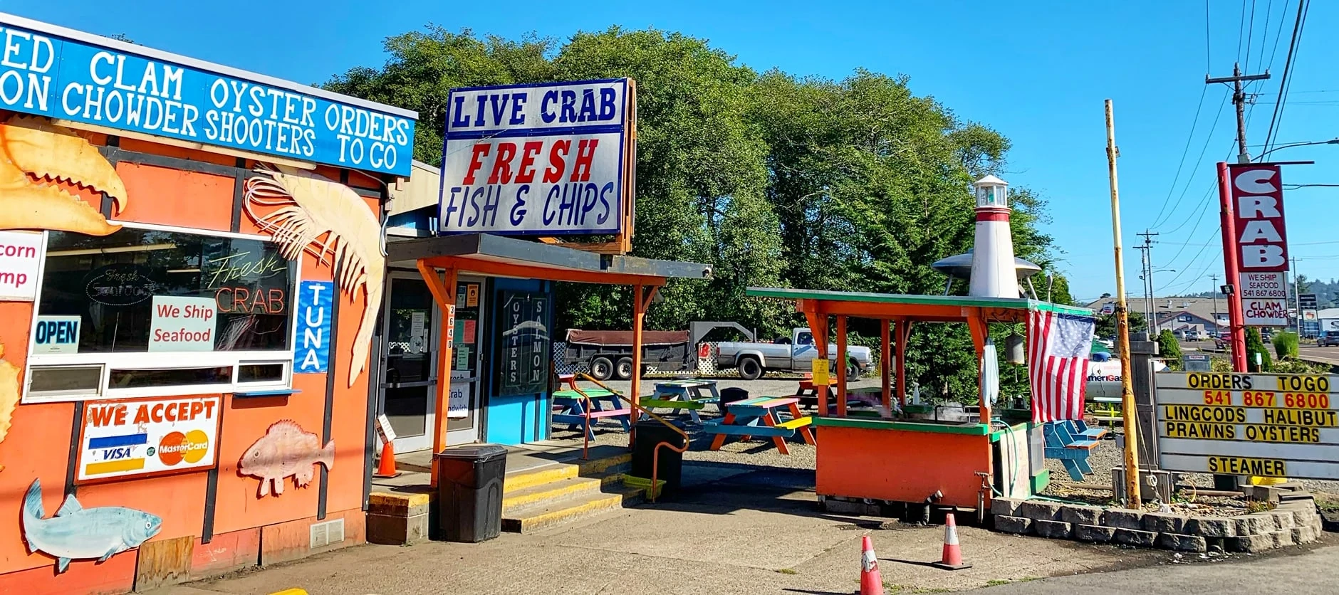 South Beach Fish Market Newport Oregon