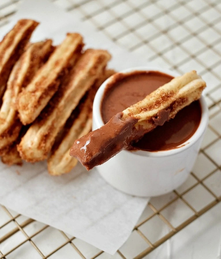 Churros with Chocolate
