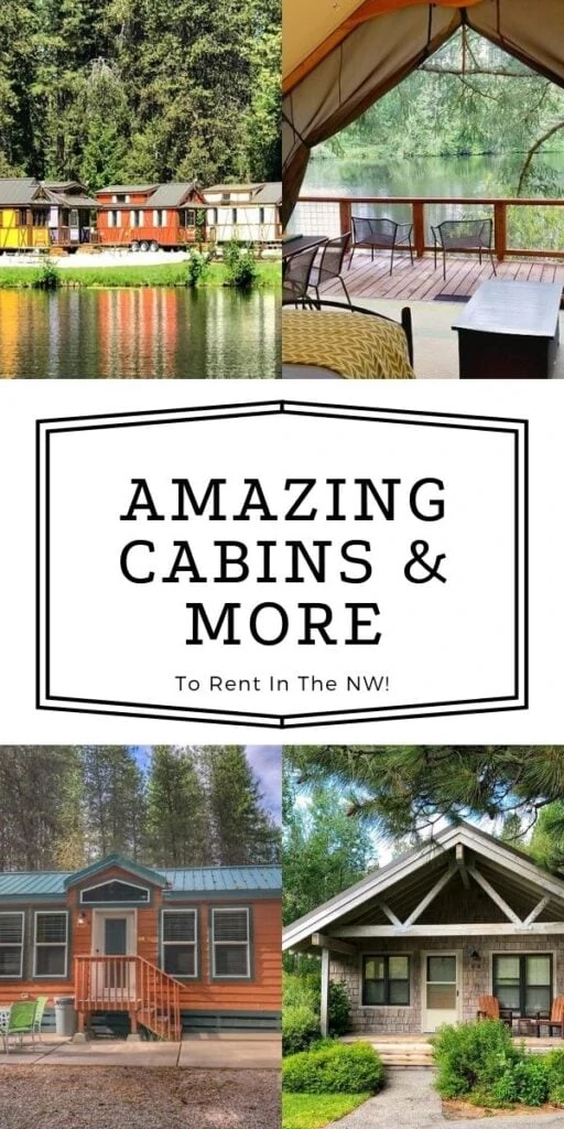 Tiny Houses, Yurts & Cabin In the NW – MANY Beautiful Options!