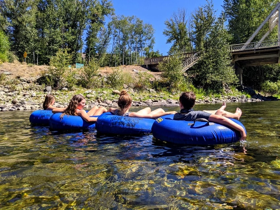 River Floating on the Methow River