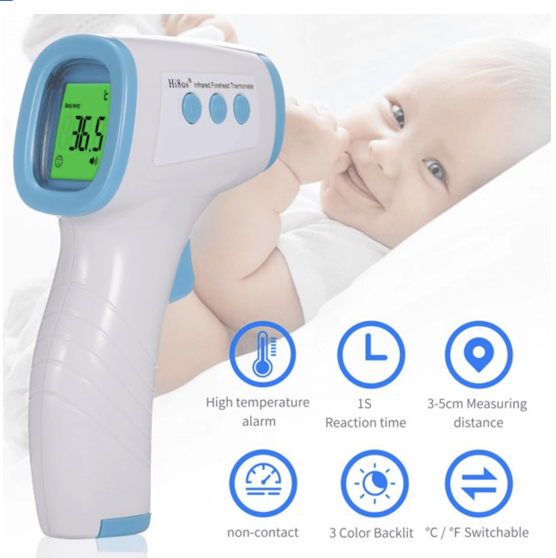 Walmart no Contact digital thermometer