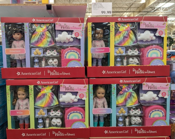 American Girl Wellie Wishers Dolls at Costco