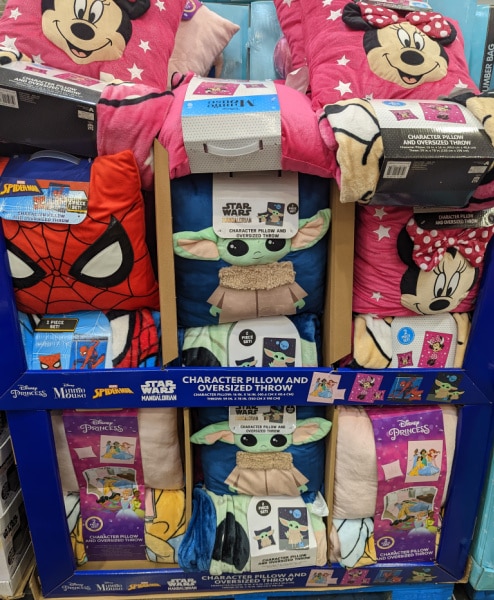 Character pillow throw at costco