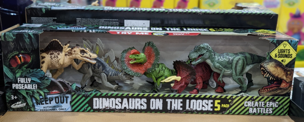 Dinosaurs on the loose costco
