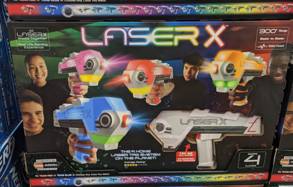 Laser X at Costco