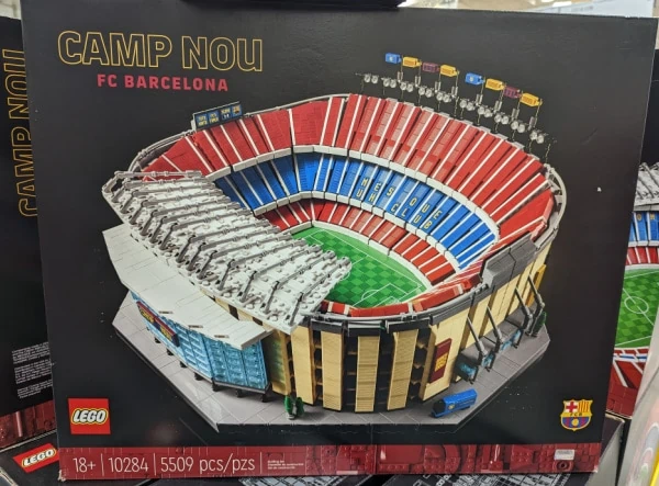Lego Barcelona Stadium at Costco