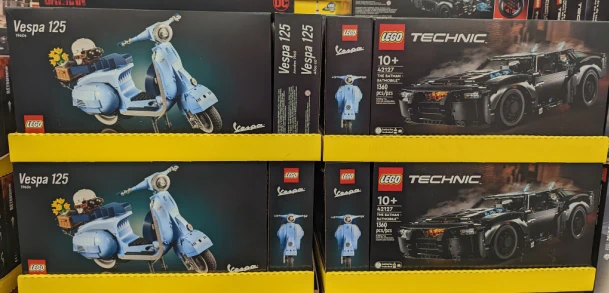 Lego Batmobile or Vespa at Costco
