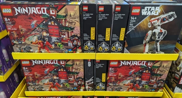 Lego Ninjago or Star Wars sets at Costco