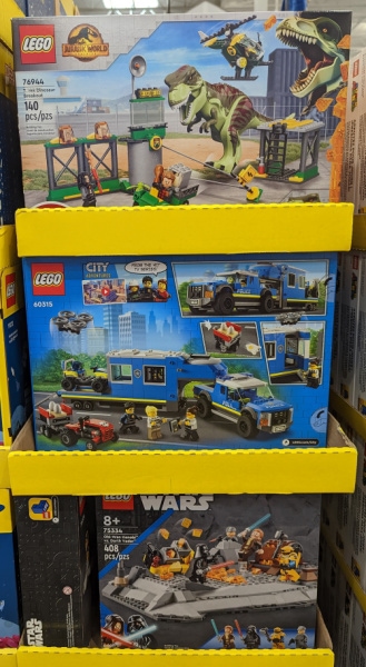 Lego Star Wars or Jurassic Park