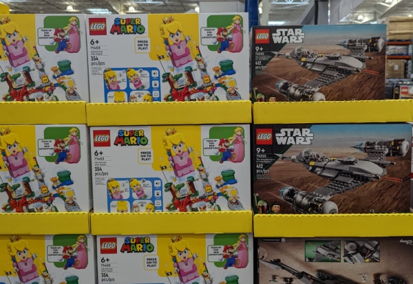 Lego super mario at Costco