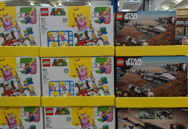 Lego super mario at Costco