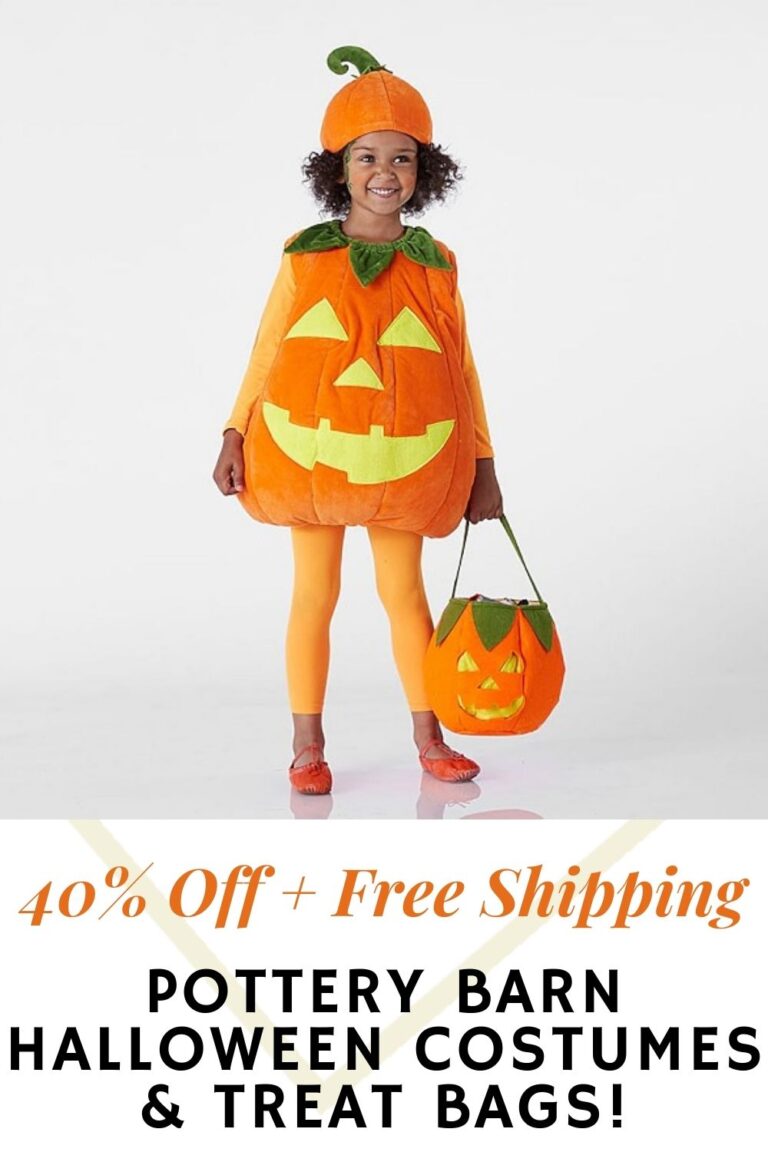 Pottery Barn Halloween Costumes & Treat Bags on Sale! Thrifty NW Mom
